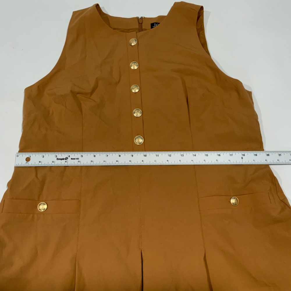 JCrew Sz 18 Pleated mini dress in Italian bi-stretch wool - Picture 8 of 10